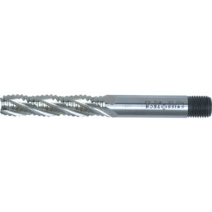 43, Roughing Cutter, Long, 20mm, Threaded Shank, 4fl, Cobalt High Speed Steel, Uncoated, M42