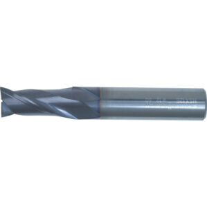 Series 60, Short Series, Slot Drill, 12mm, 2 fl, Plain Round, Carbide, Q-coat