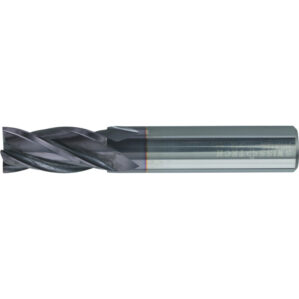 66, End Mill, Short, Plain Round Shank, 20mm, Carbide, AlTiN