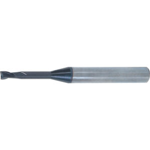 Long Slot Drill, 3mm, 2fl, Plain Round Shank, Carbide, AlTiN