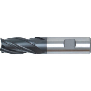 95, End Mill, Regular, Weldon Flat Shank, 20mm, Cobalt High Speed Steel