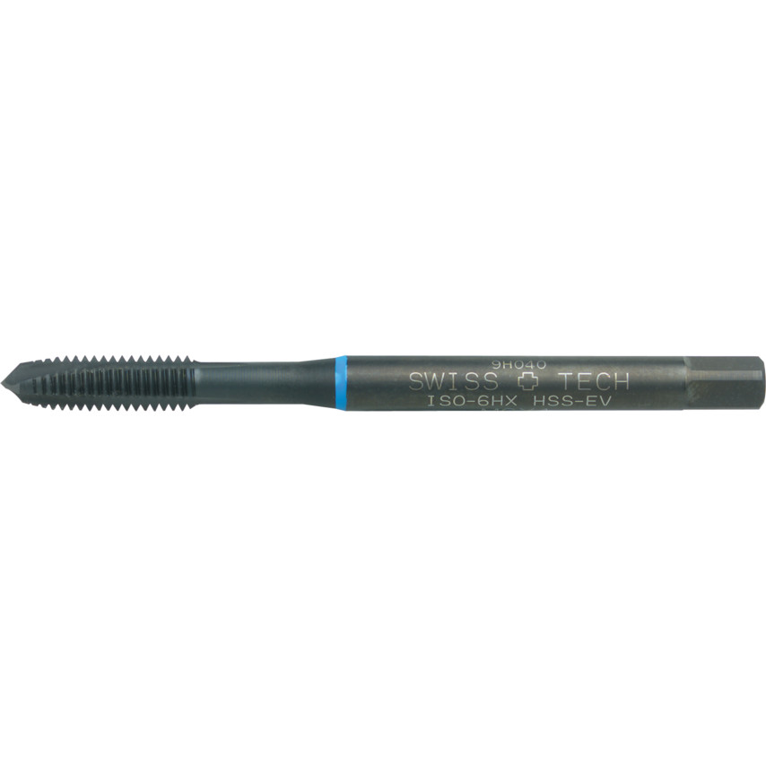 thumbnail interactive-video image 1 of HSS Metric Tap 9mm X 0.5 Right Hand Thread - M9 X 0.5mm Pitch US Stock 1 of 2