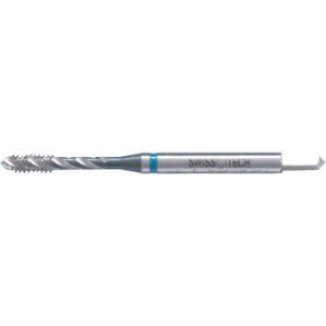 Threading Tap, 1/2in. x 13 UNF,UNC, Spiral Flute, Vanadium High Speed Steel, Bright, Blue