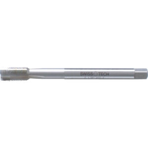 Threading Tap, 3/8in. x 19 BSP,BSP, Spiral Point, Vanadium High Speed Steel, Bright