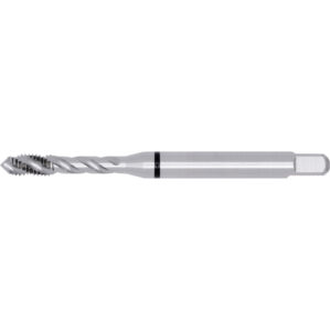 Threading Tap, M5 x 0.8mm, Metric Coarse, Spiral Flute, Cobalt High Speed Steel, Bright
