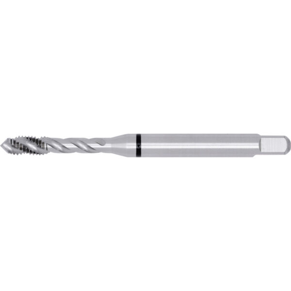 Threading Tap, M5 x 0.8mm, Metric Coarse, Spiral Flute, Cobalt High Speed Steel, Bright