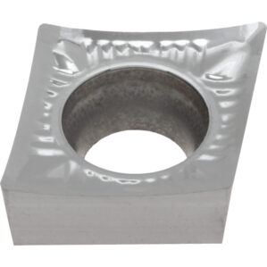 CCGT 09T304-AL, Turning Insert, Grade K10, Carbide, 80degree Rhombic