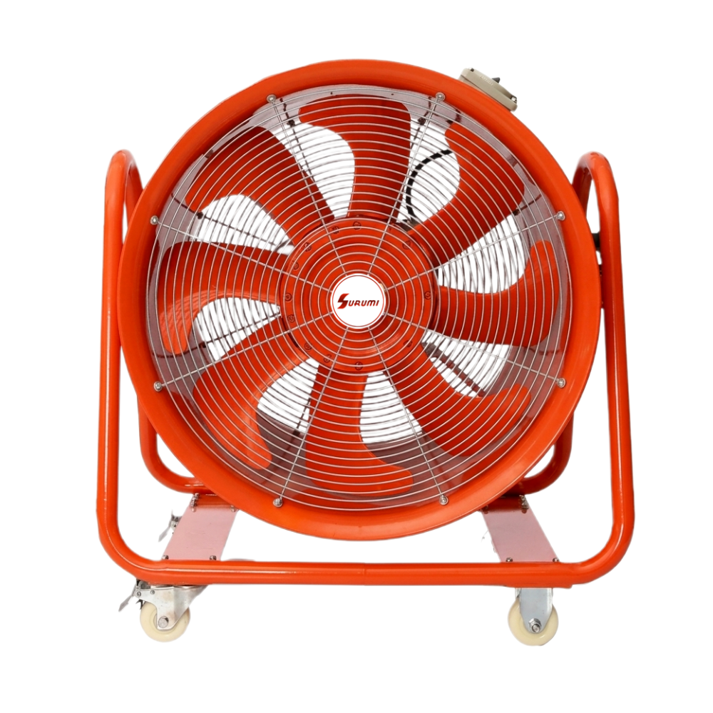 SURUMI พัดลมกันระเบิด 16 นิ้ว (400มม.) Explosion Proof 220V พัดลมอุตสาหกรรมถังกลมดูดอากาศ รหัส SUR-TPC-40-1-EX 1 SURUMI พัดลมกันระเบิด 16 นิ้ว (400มม.) Explosion Proof 220V พัดลมอุตสาหกรรมถังกลมดูดอากาศ รหัส SUR-TPC-40-1-EX