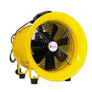 SURUMI พัดลมอุตสาหกรรม 8 นิ้ว (200มม.) 220V พัดลมถังกลมดูดอากาศ พัดลมท่อดูดเป่า รหัส SUR-TPC-20-1