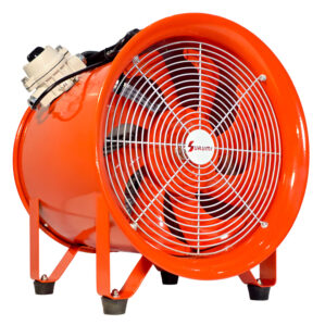SURUMI พัดลมกันระเบิด 16 นิ้ว (400มม.) Explosion Proof 220V พัดลมอุตสาหกรรมถังกลมดูดอากาศ รหัส SUR-TPC-40-EX